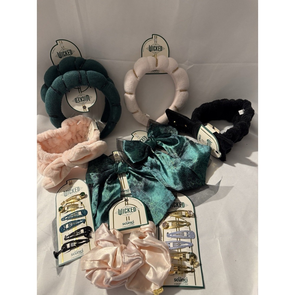 Wicked x Conair Hair Accessories 10 Piece Bundle New